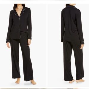 Nordstrom Moonlight Eco Knit Pajamas in Black - NWT